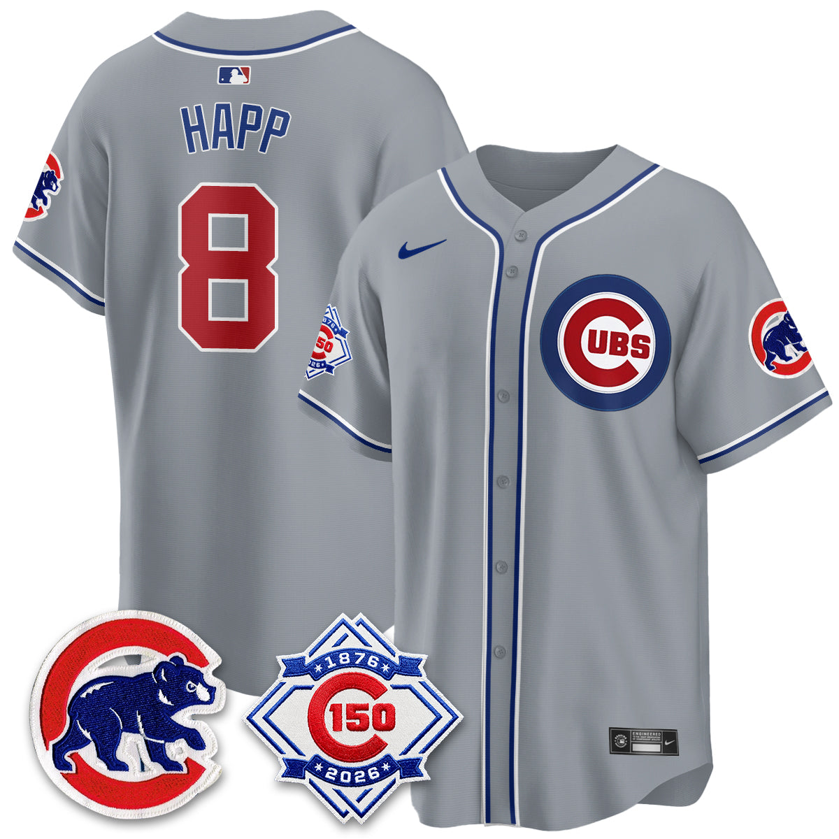CHC 150th Anniversary Black Out Style Vapor Premier Limited Jersey - Stitched