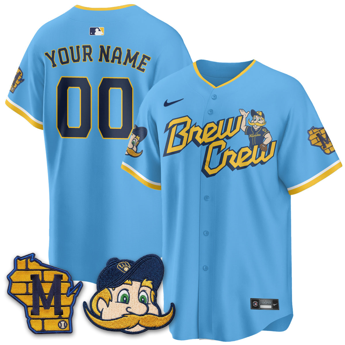 MIL Bernie Edition Vapor Custom Jersey - Stitched