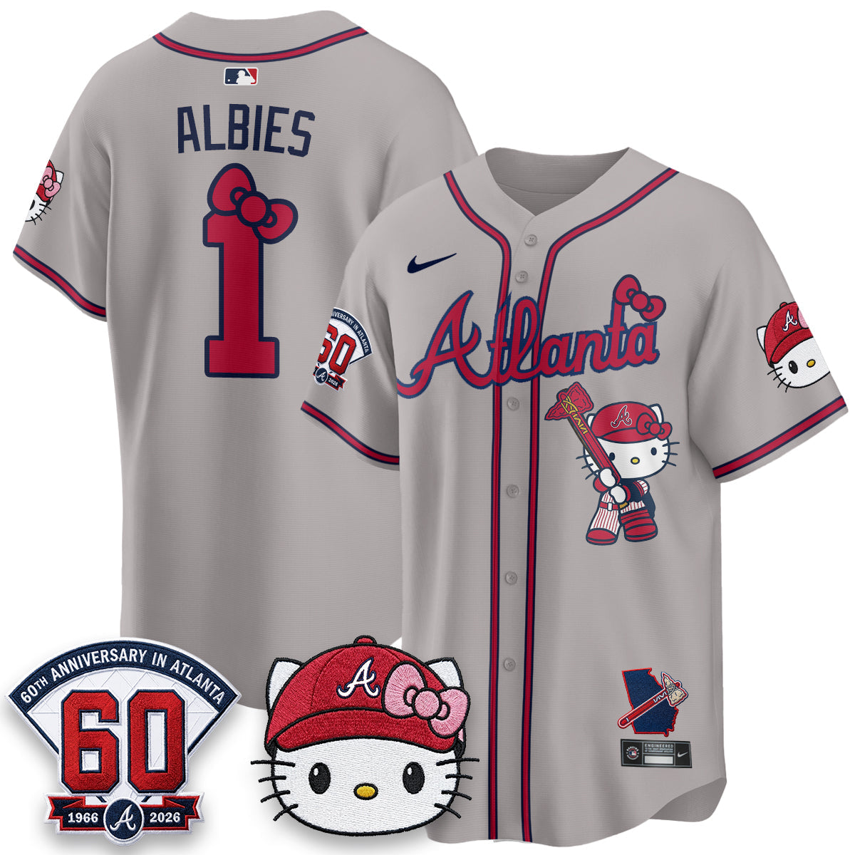ATL x Meow KT 2026 Limited City Connect Jersey - Stitched