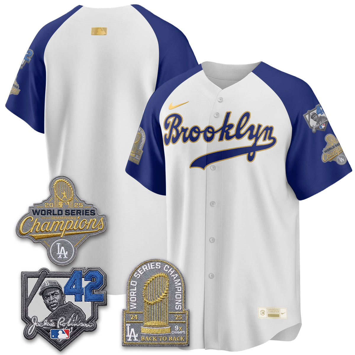 LAD 2026 Brooklyn Jackie Robinson Limited Jersey - Stitched
