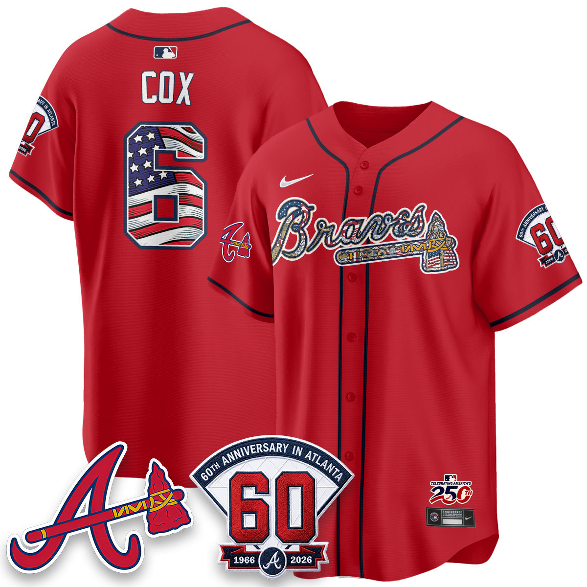 ATL 2026 Independence Day USA Vapor Limited Jersey - Stitched
