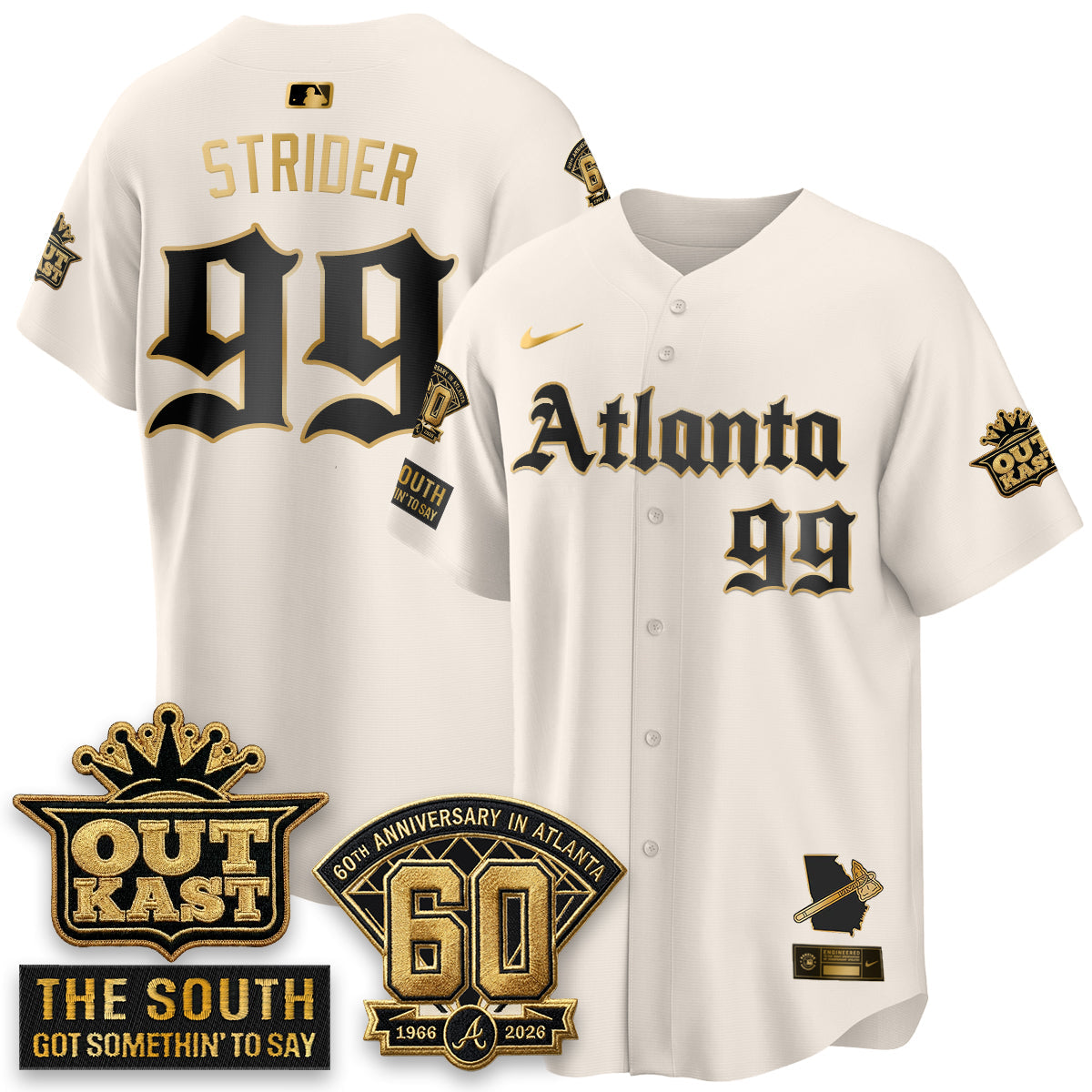 ATL 2026 Gothic Edition Vapor Limited Jersey - All Stitched