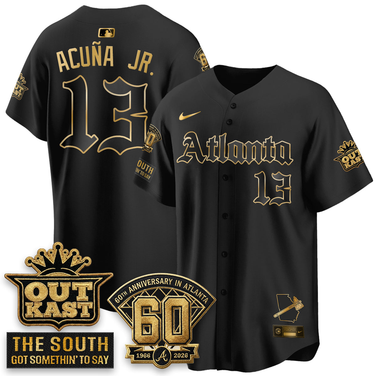 ATL 2026 Gothic Edition Vapor Limited Jersey - All Stitched