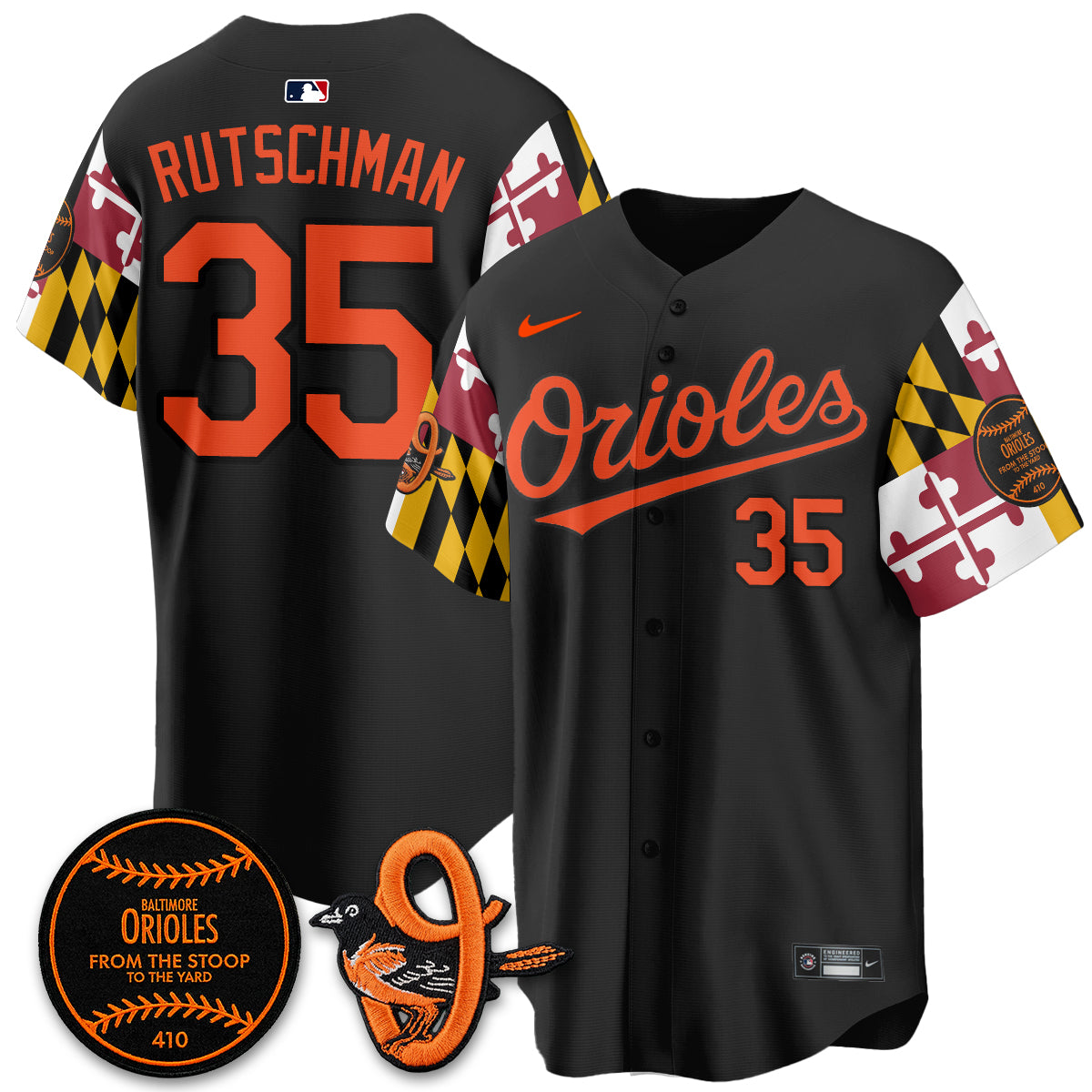 BAL 2026 x Maryland State Flag Vapor Jersey - All Stitched V2
