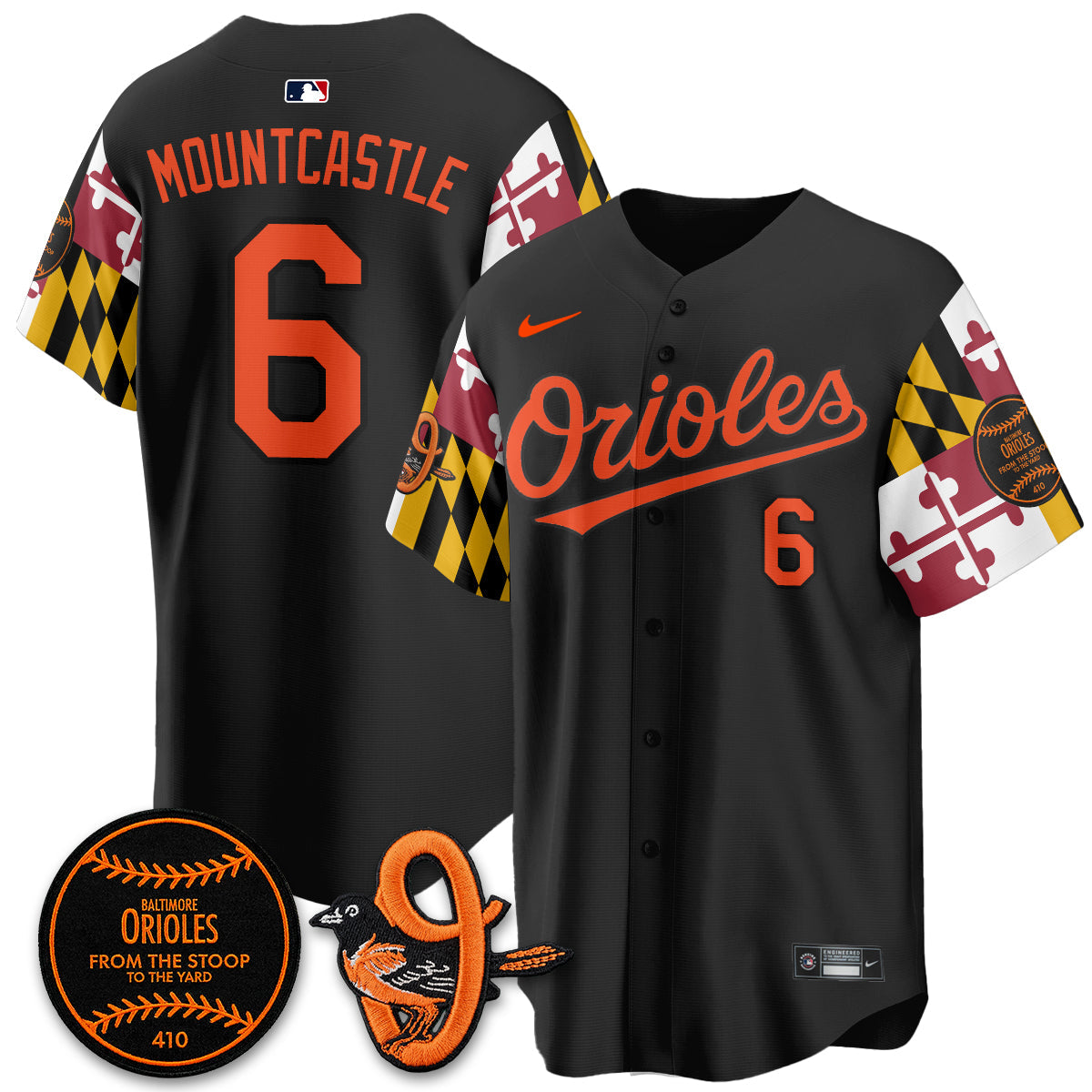 BAL 2026 x Maryland State Flag Vapor Jersey - All Stitched V2