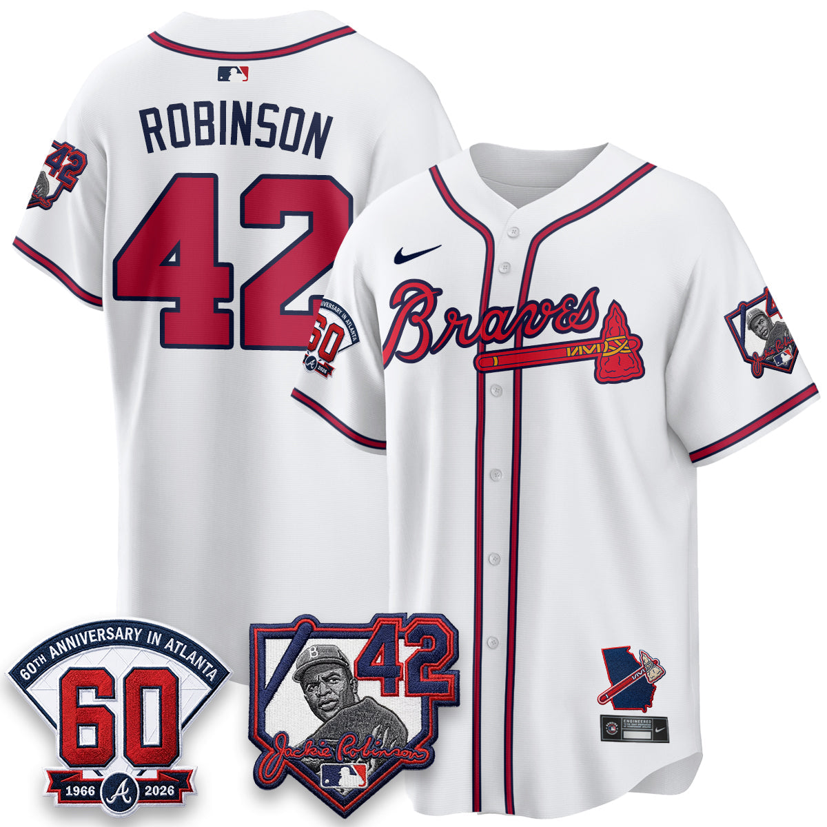 ATL 2026 Jackie Robinson Day Vapor Limited Jersey - All Stitched