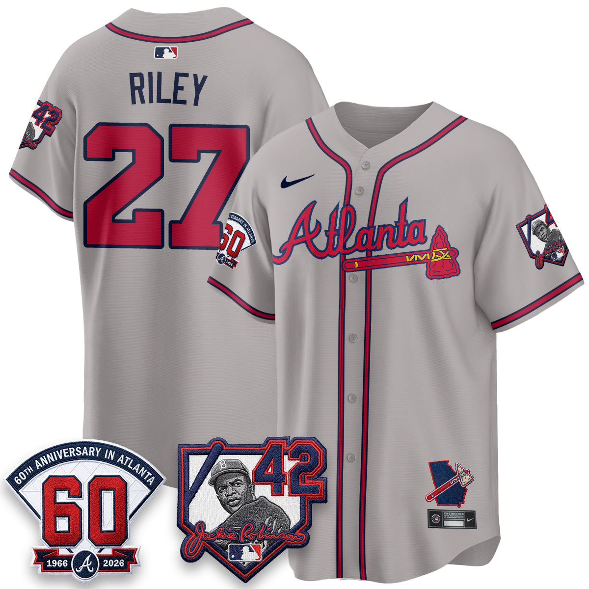 ATL 2026 Jackie Robinson Day Vapor Limited Jersey - All Stitched