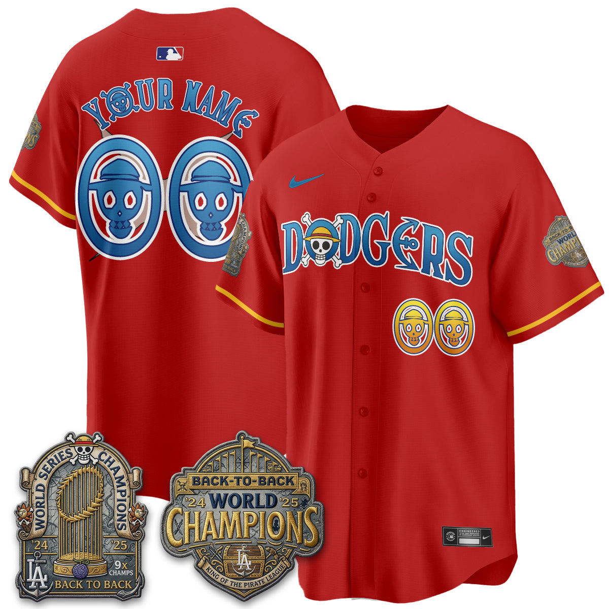 LAD Japanese Cartoon Vapor Limited Custom Jersey - Stitched