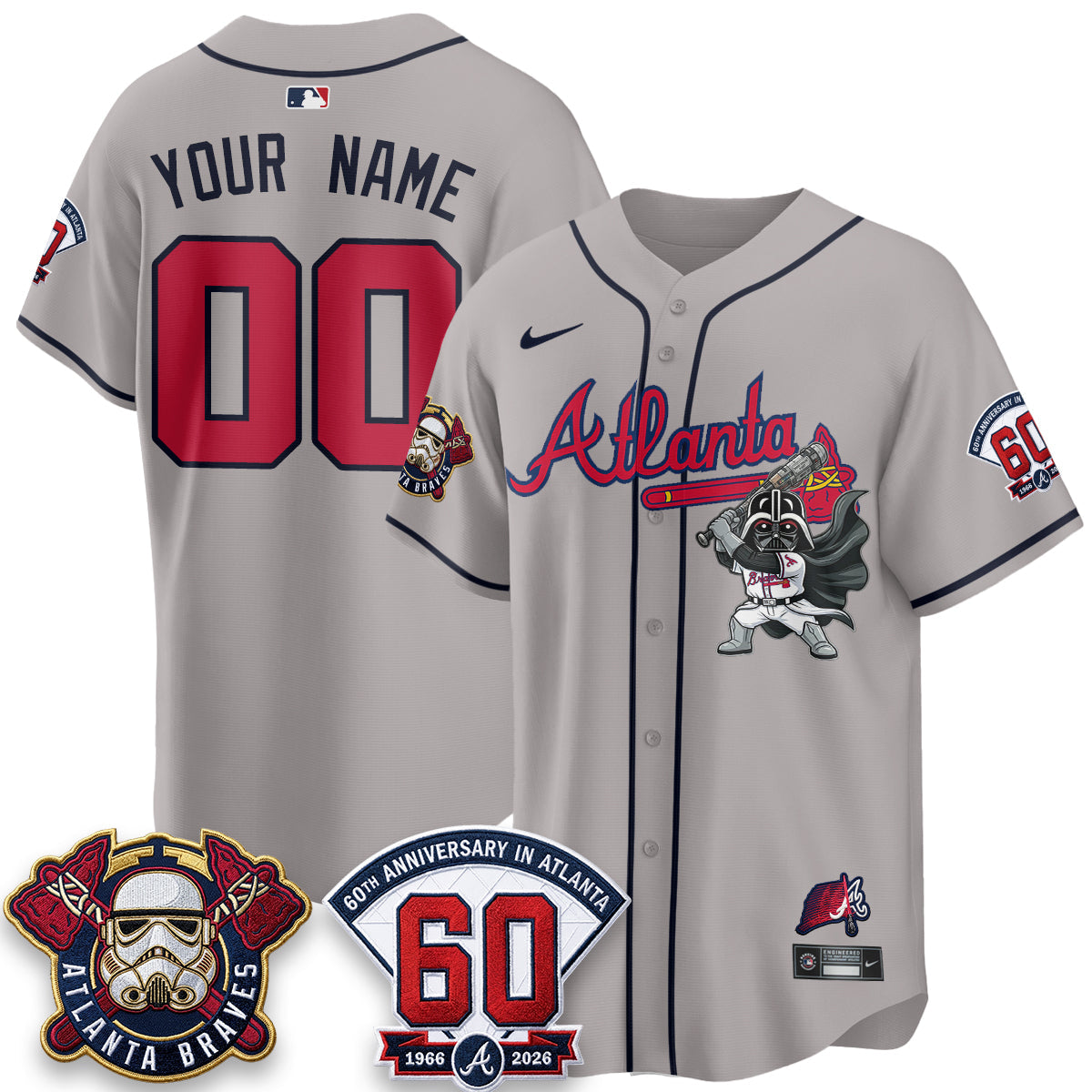 ATL x SW Vapor Limited Custom Jersey - Stitched