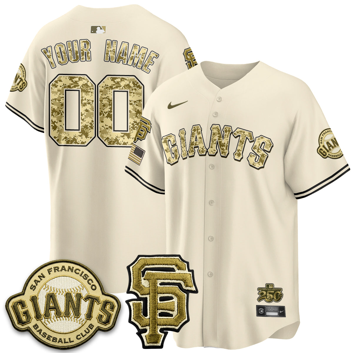 SF 2026 Armed Forces Day Custom Jersey V2 - All Stitched
