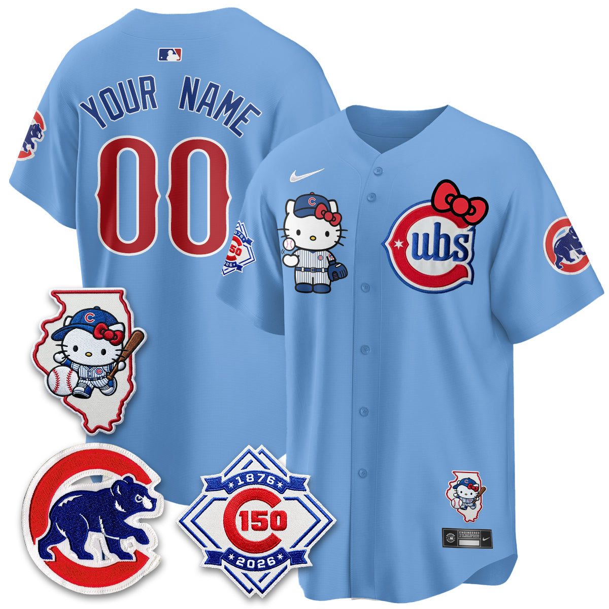 CHC x Meow KT Vapor Premier Limited Custom Jersey - All Stitched V2