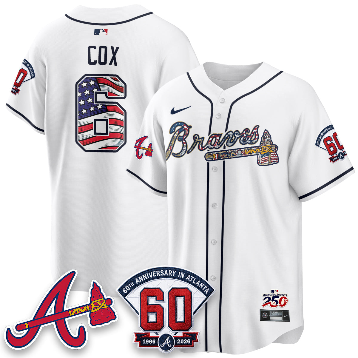 ATL 2026 Independence Day USA Vapor Limited Jersey - Stitched