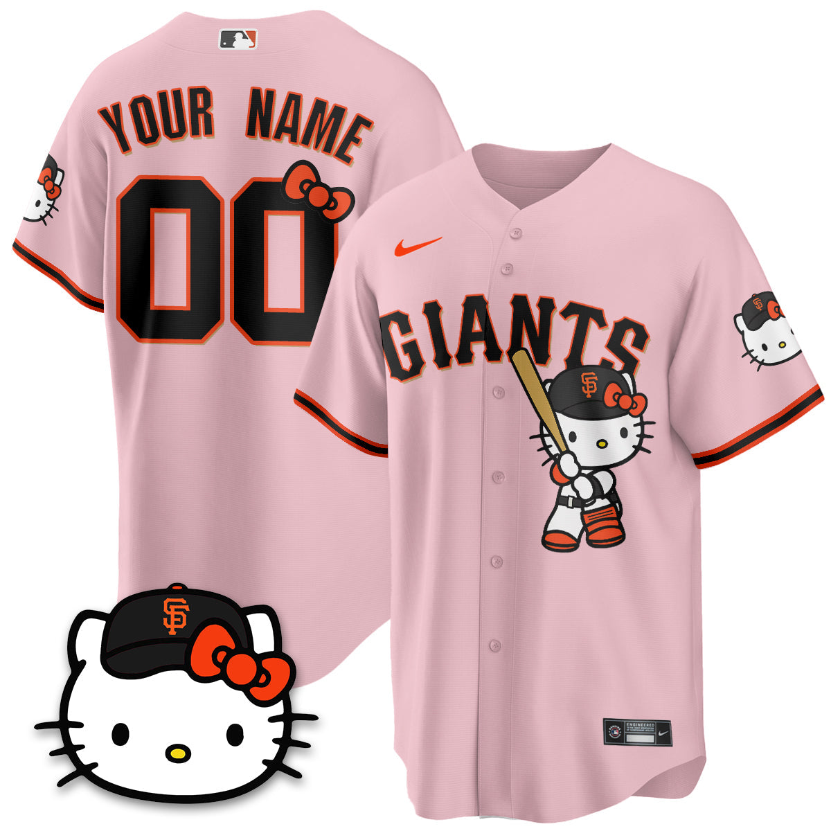 SF x Meow KT Vapor Custom Jersey - Stitched
