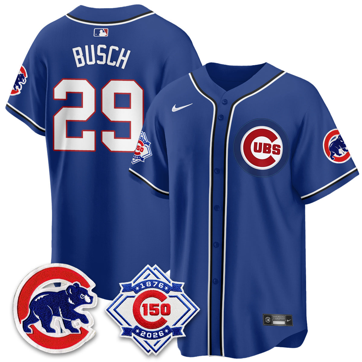 CHC 150th Anniversary Black Out Style Vapor Premier Limited Jersey - Stitched