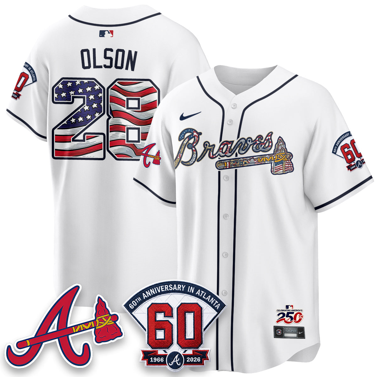ATL 2026 Independence Day USA Vapor Limited Jersey - Stitched