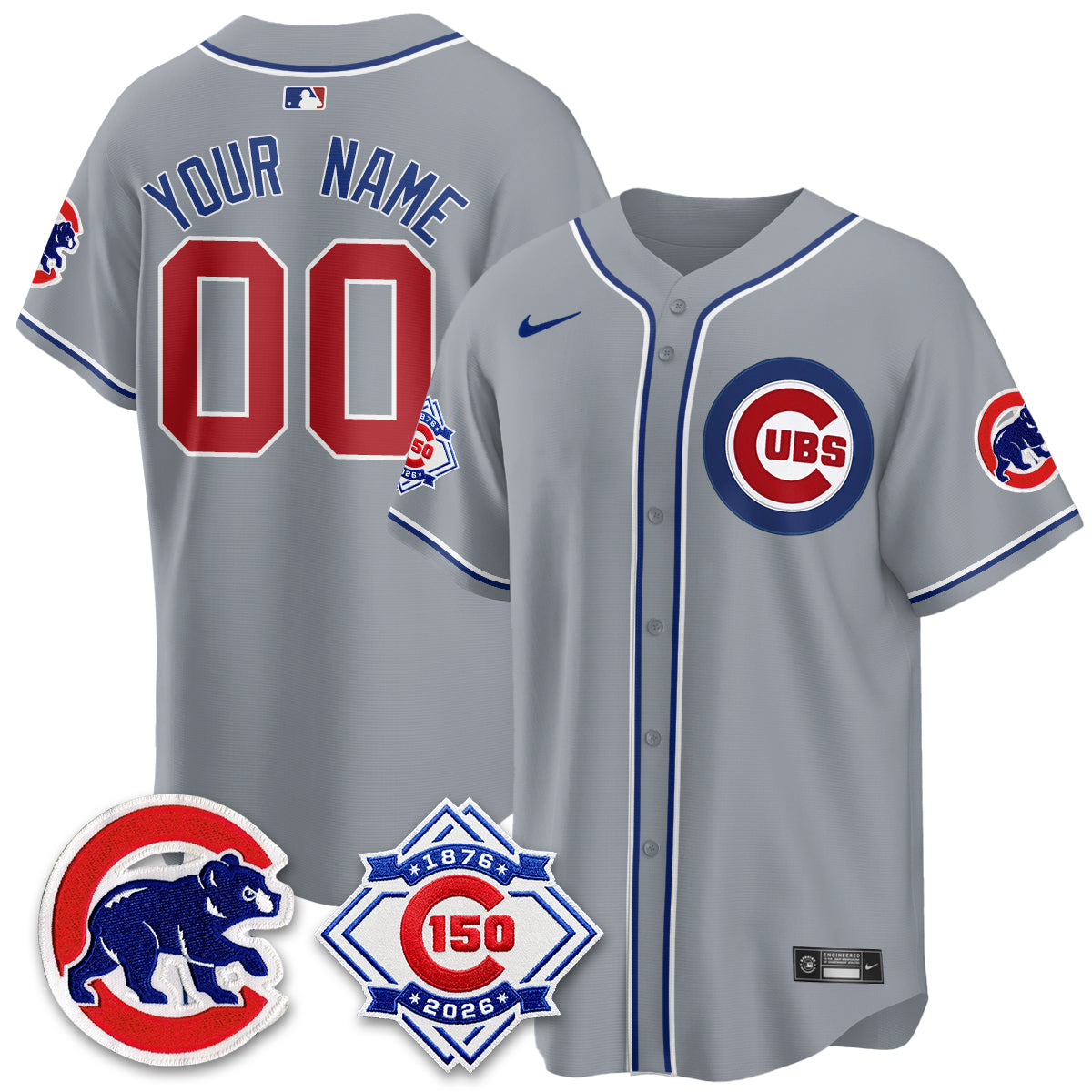 CHC 150th Anniversary Black Out Style Vapor Premier Limited Custom Jersey - Stitched
