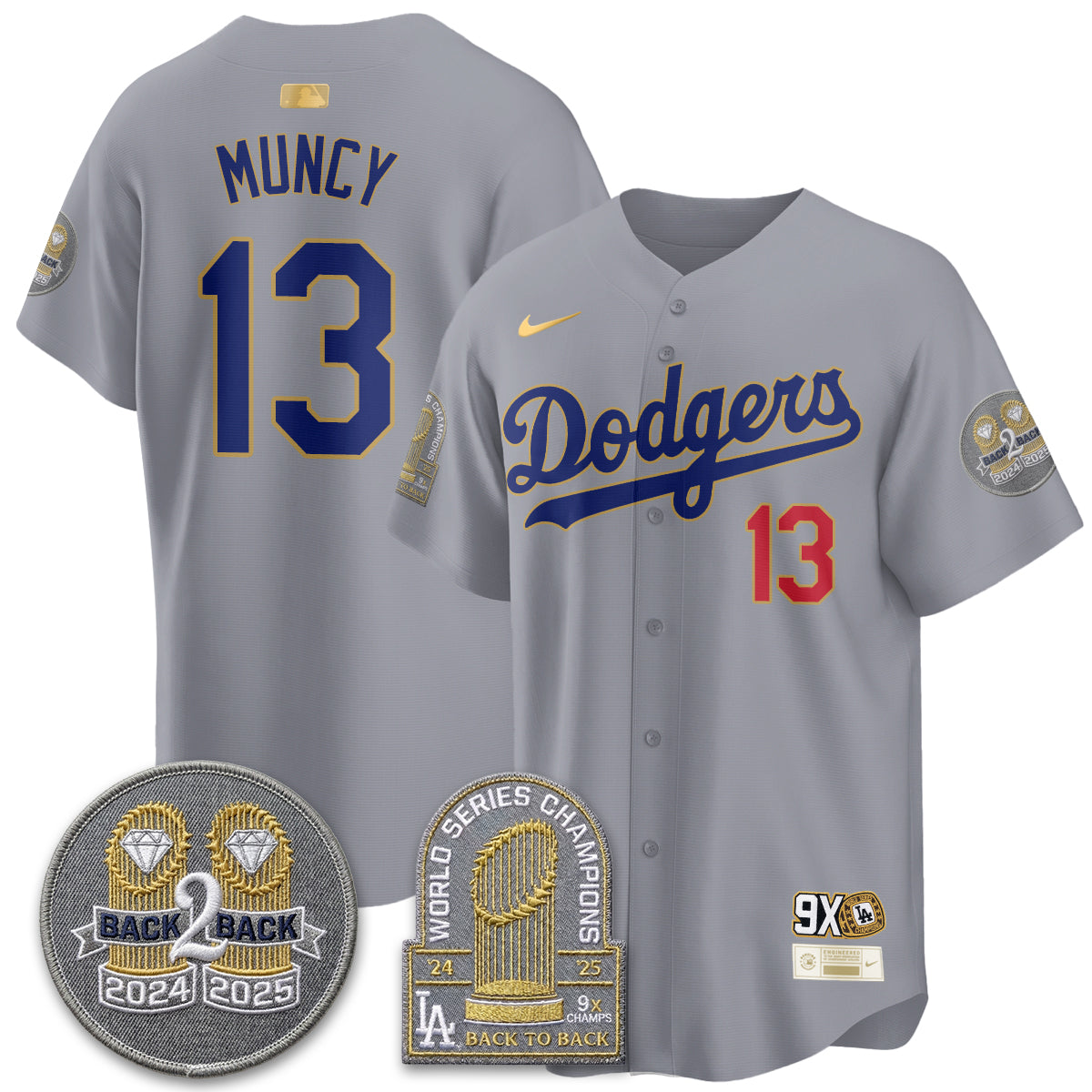 LAD Vapor Limited Jersey - Back to Back Champion - Stitched