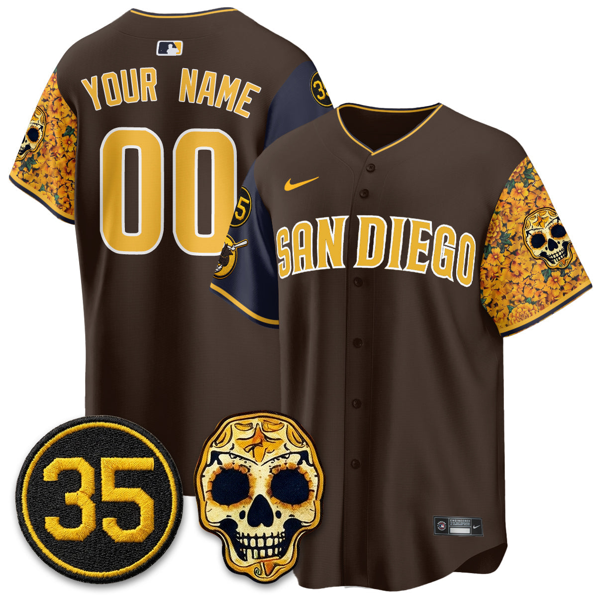 SD 2026 City Connect - Remembering Randy Jones Vapor Limited Custom Jersey - All Stitched