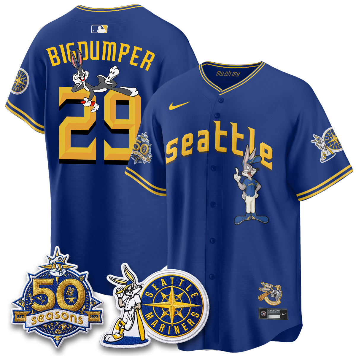 SEA x Bunny Vapor Premier Limited Jersey - Stitched