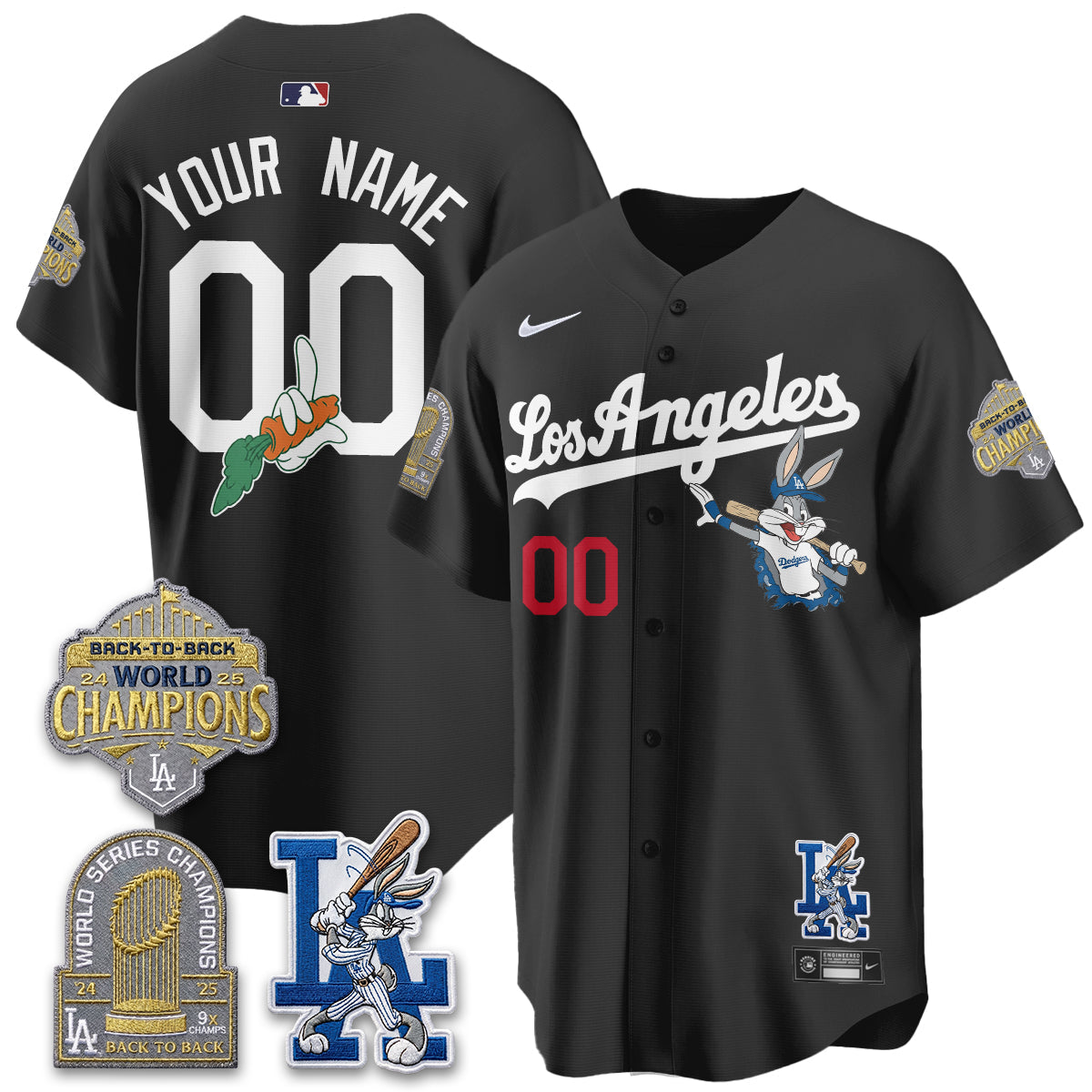 LAD Bunny Vapor Limited Custom Jersey - All Stitched