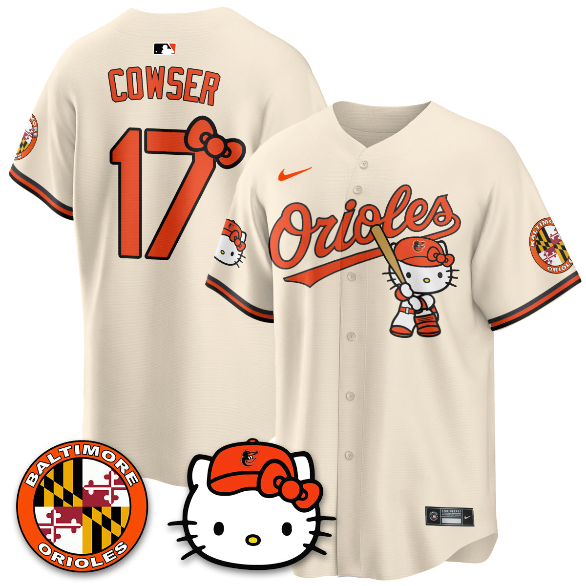 BAL x Meow Kitty Vapor Premier Limited Jersey - Stitched