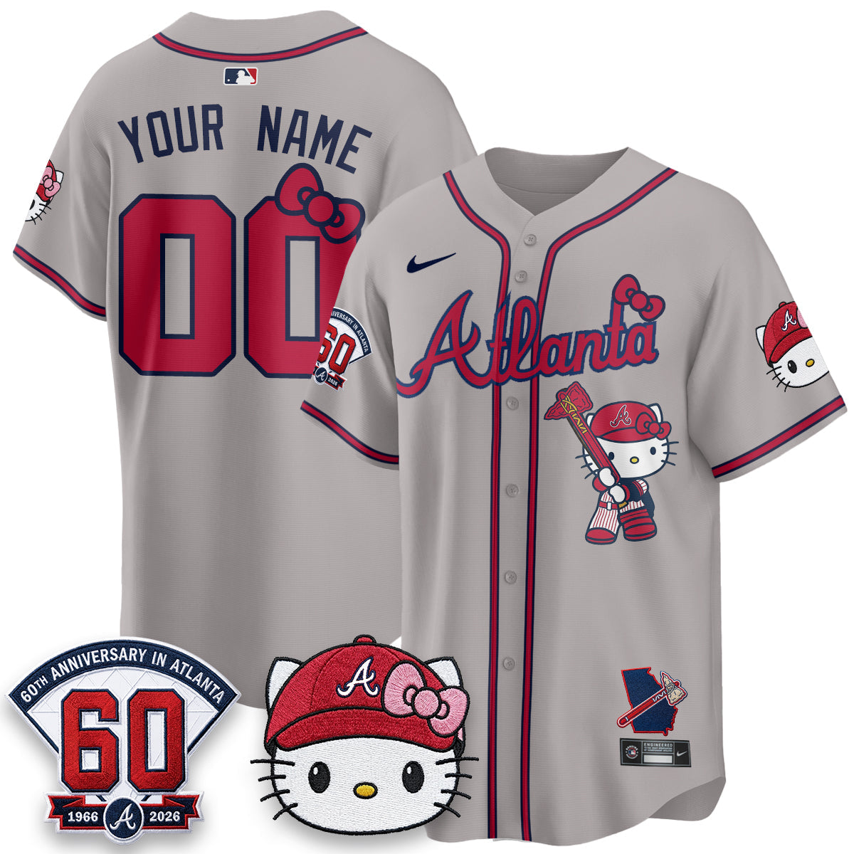 ATL x Meow KT 2026 Vapor Limited Custom Jersey - All Stitched