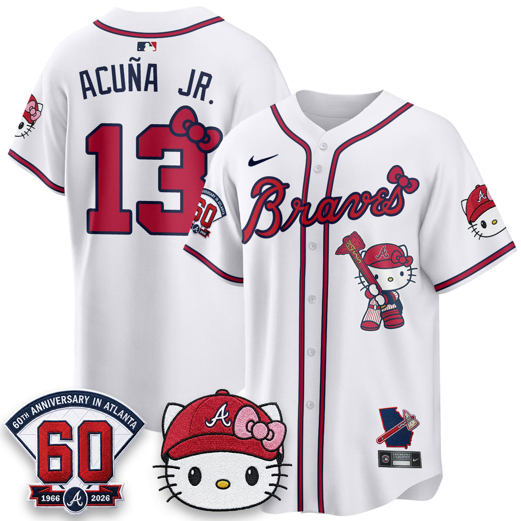 ATL x Meow KT 2026 Limited City Connect Jersey - Stitched