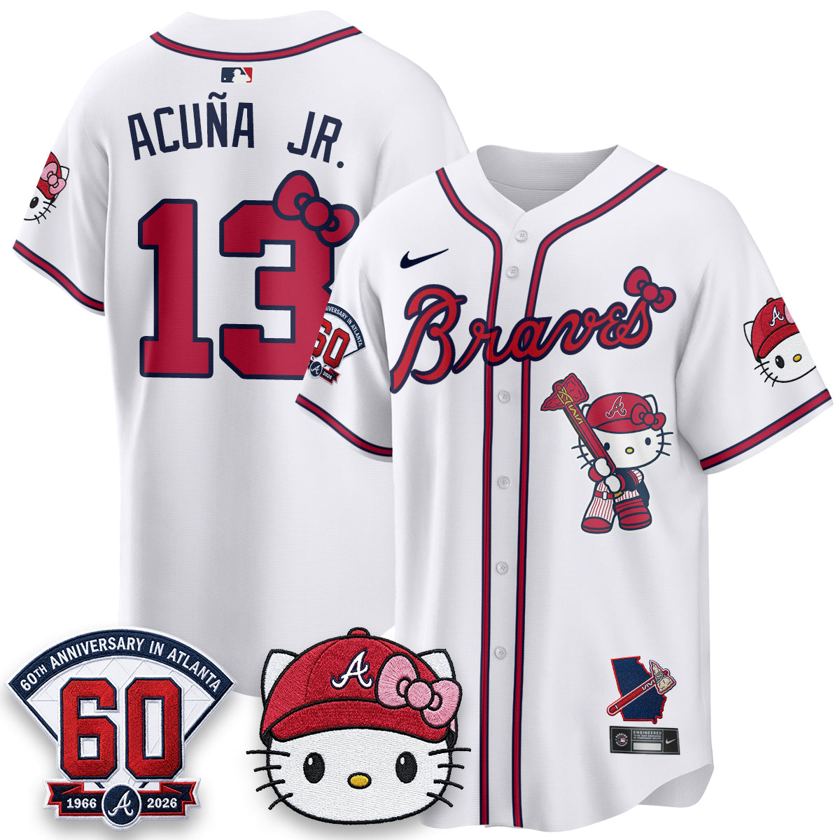 ATL x Meow KT 2026 Limited City Connect Jersey - Stitched