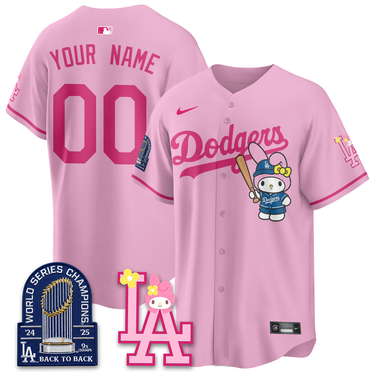 LAD My Melody Edition Vapor Custom Jersey - Stitched