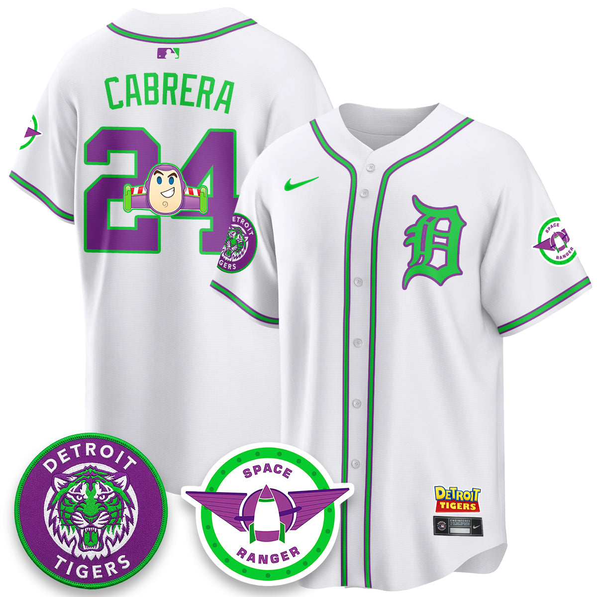 DET 2026 Space Ranger Edition Vapor Limited Jersey - Stitched