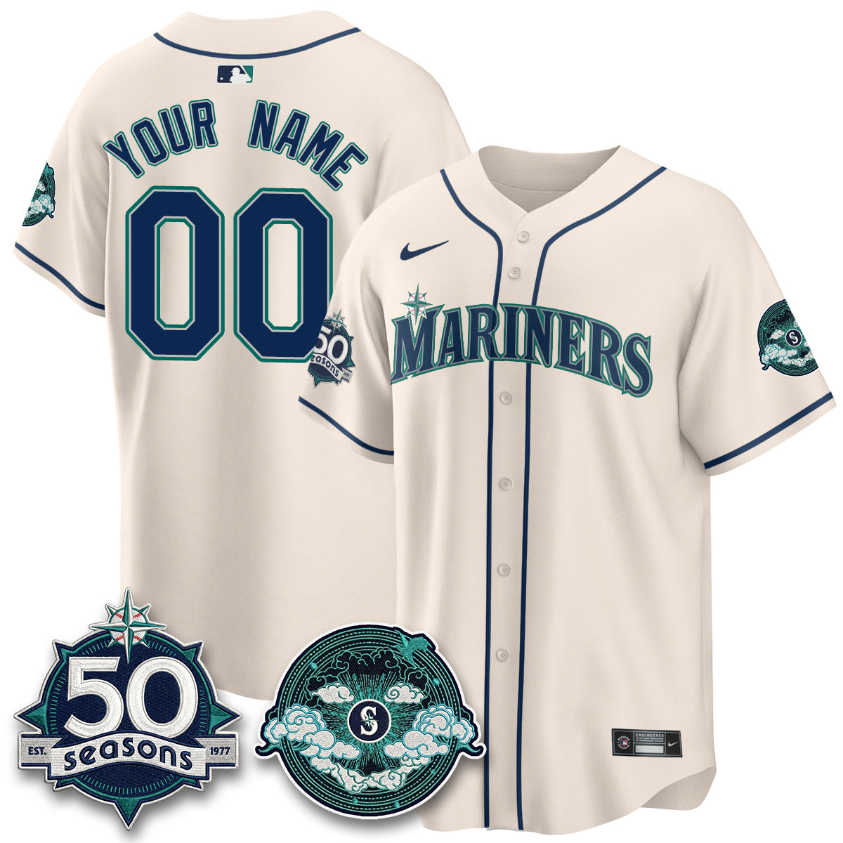 SEA x FW Night Limited Custom Jersey - All Stitched