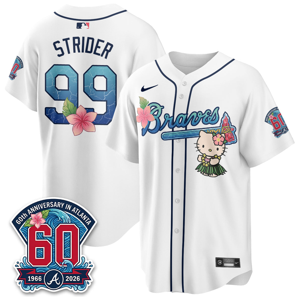 ATL x Meow Aloha Spirit Vapor Jersey - Stitched
