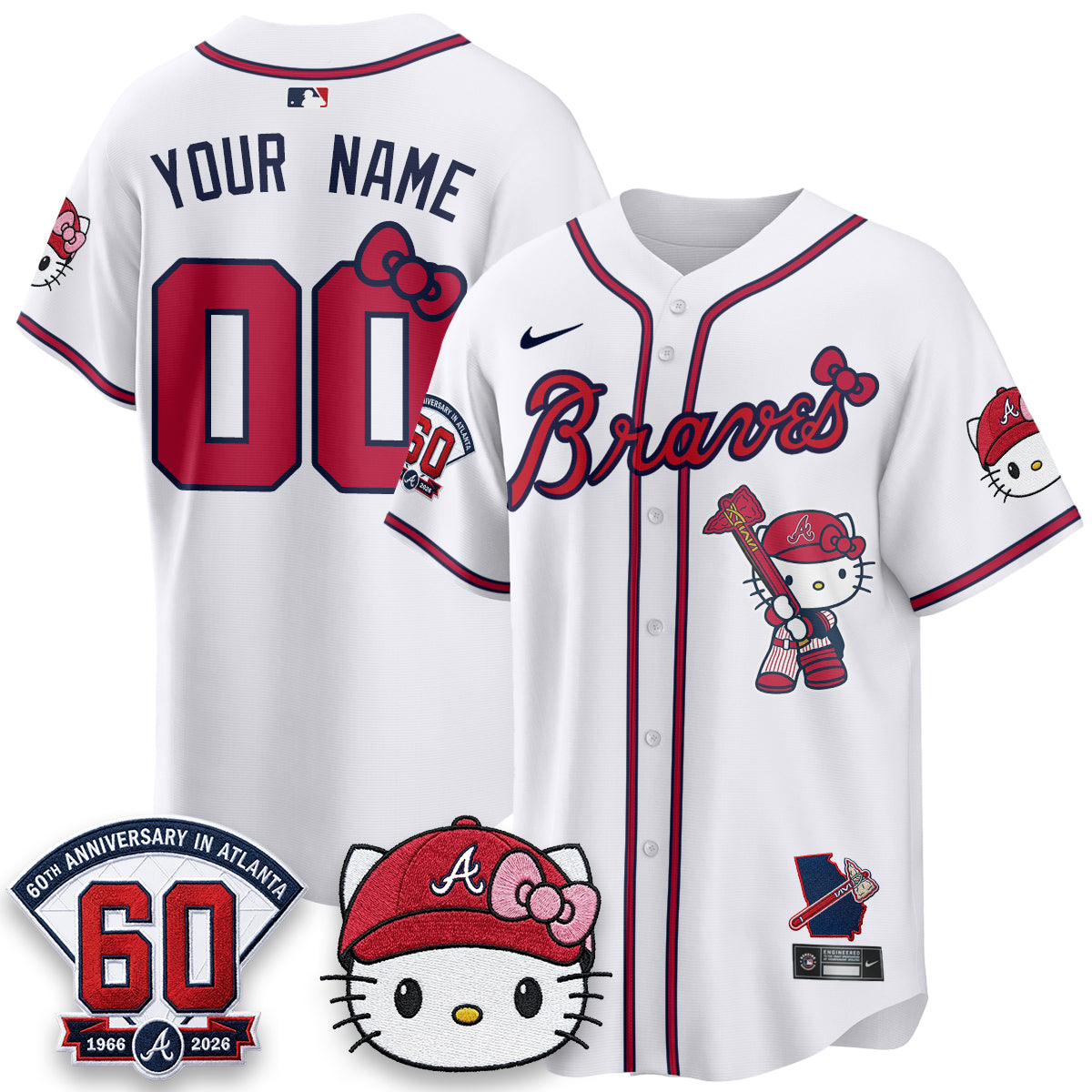 ATL x Meow KT 2026 Vapor Limited Custom Jersey - All Stitched