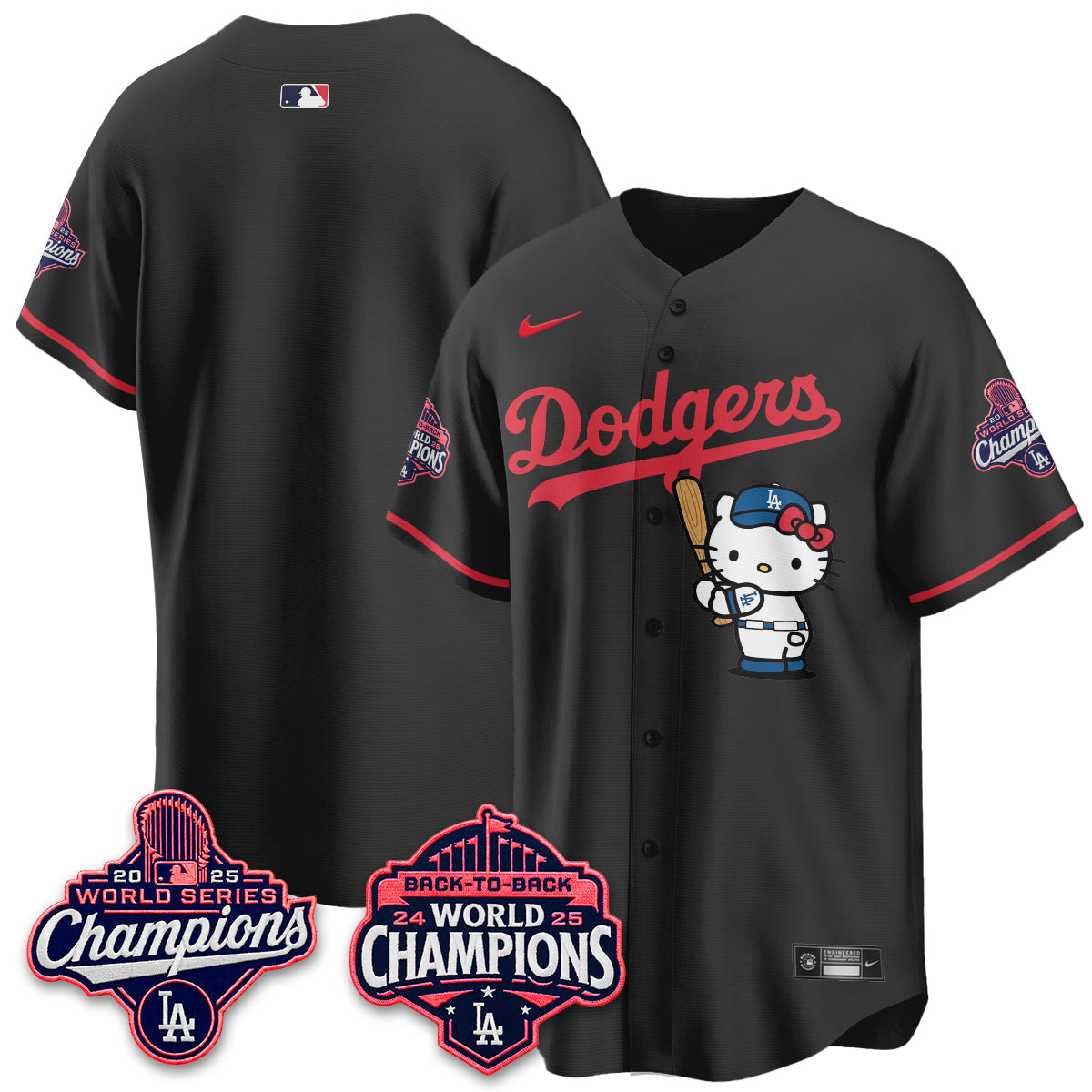 LAD x Meow KT Night 2026 White Edition Jersey - Stitched