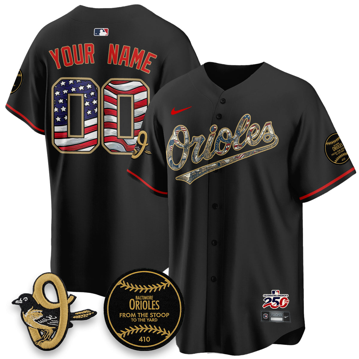 BAL 2026 Independence Day USA Vapor Limited Custom Jersey - Stitched
