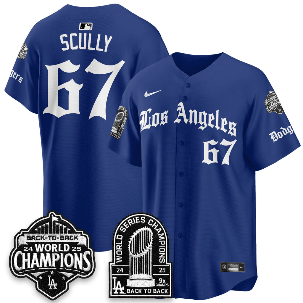 LAD WS Champions Back 2 Back Patch Vapor Premier Limited Gothic Gold Edition Jersey - Stitched