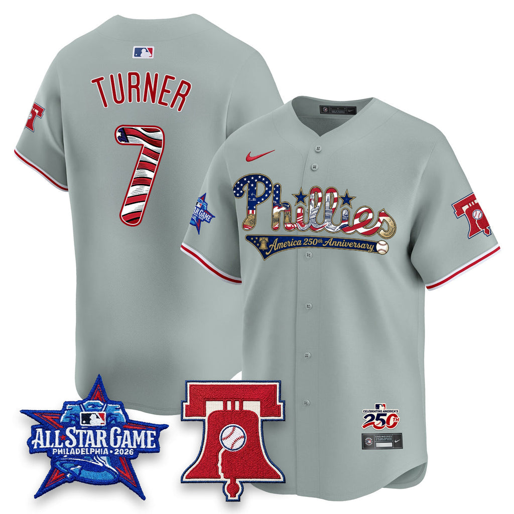 PHI 2026 Independence Day USA Vapor Limited Pinstripe Jersey - Stitched (Tiktok)
