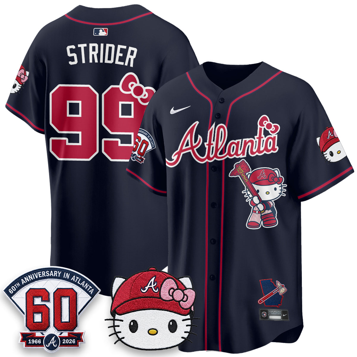 ATL x Meow KT 2026 Vapor Limited Jersey - All Stitched