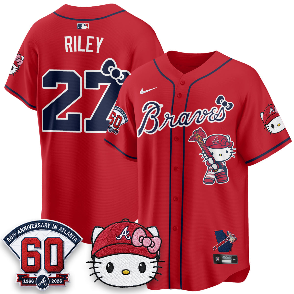 ATL x Meow KT 2026 Limited City Connect Jersey - Stitched