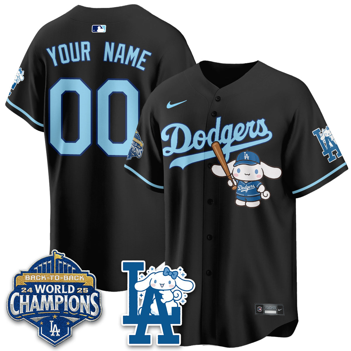 LAD Cinnamoroll Edition Vapor Custom Jersey - Stitched