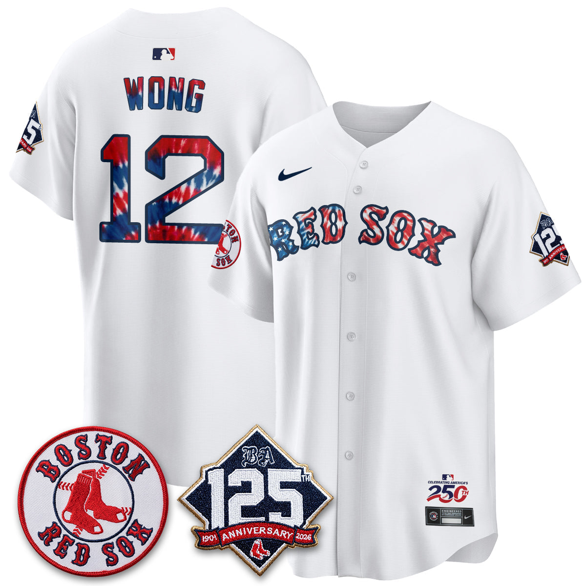BOS Americana 2026 Vapor Limited Jersey - Stitched