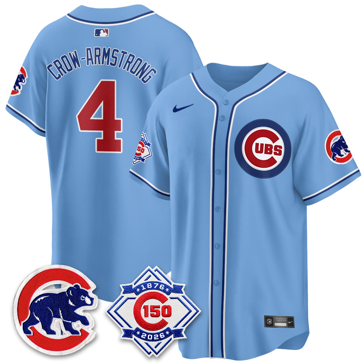 CHC 150th Anniversary Black Out Style Vapor Premier Limited Jersey - Stitched