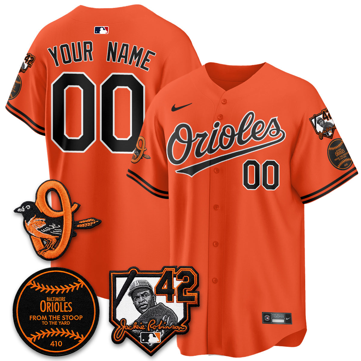 BAL 2026 Jackie Robinson Day Vapor Limited Custom Jersey - All Stitched