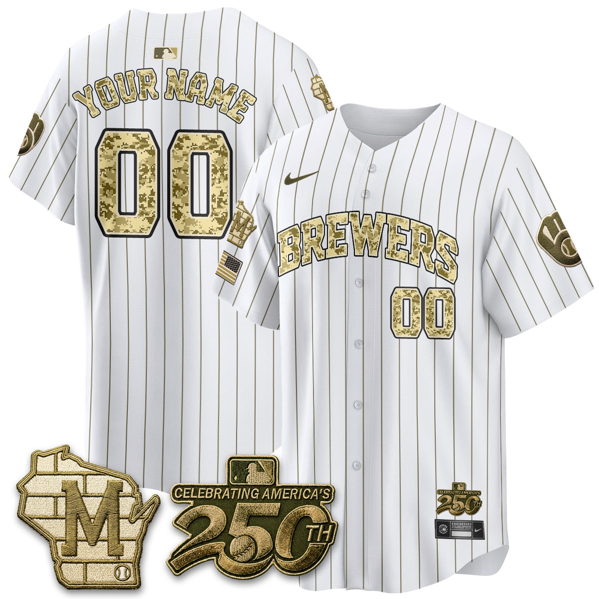 MIL Salute to Service 2026 Vapor Limited Custom Jersey - All Stitched