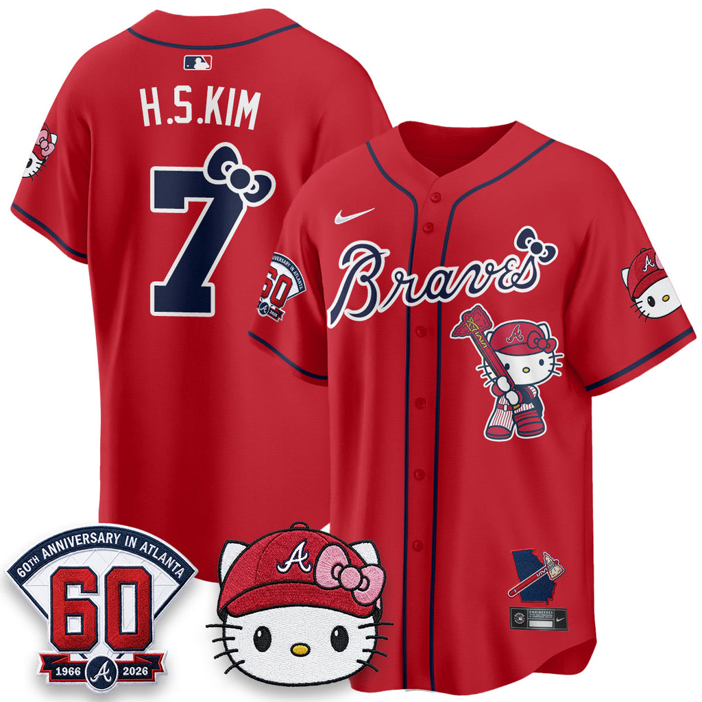 ATL x Meow KT 2026 Limited City Connect Jersey - Stitched