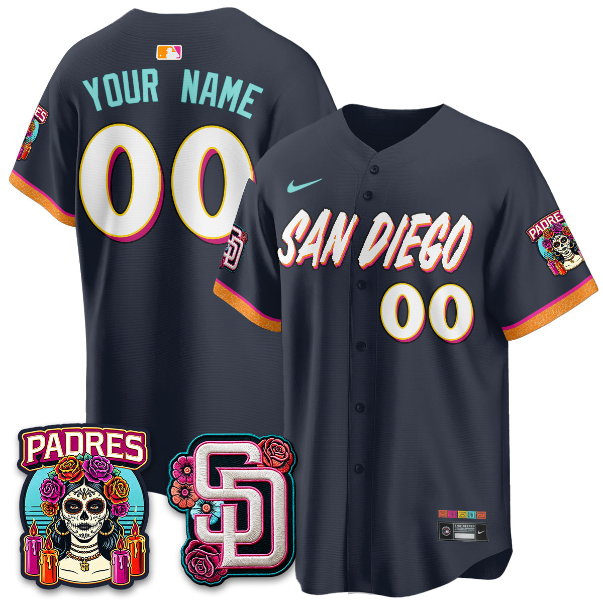 SD 2026 City Connect Vapor Premier Limited Custom Jersey - All Stitched V2