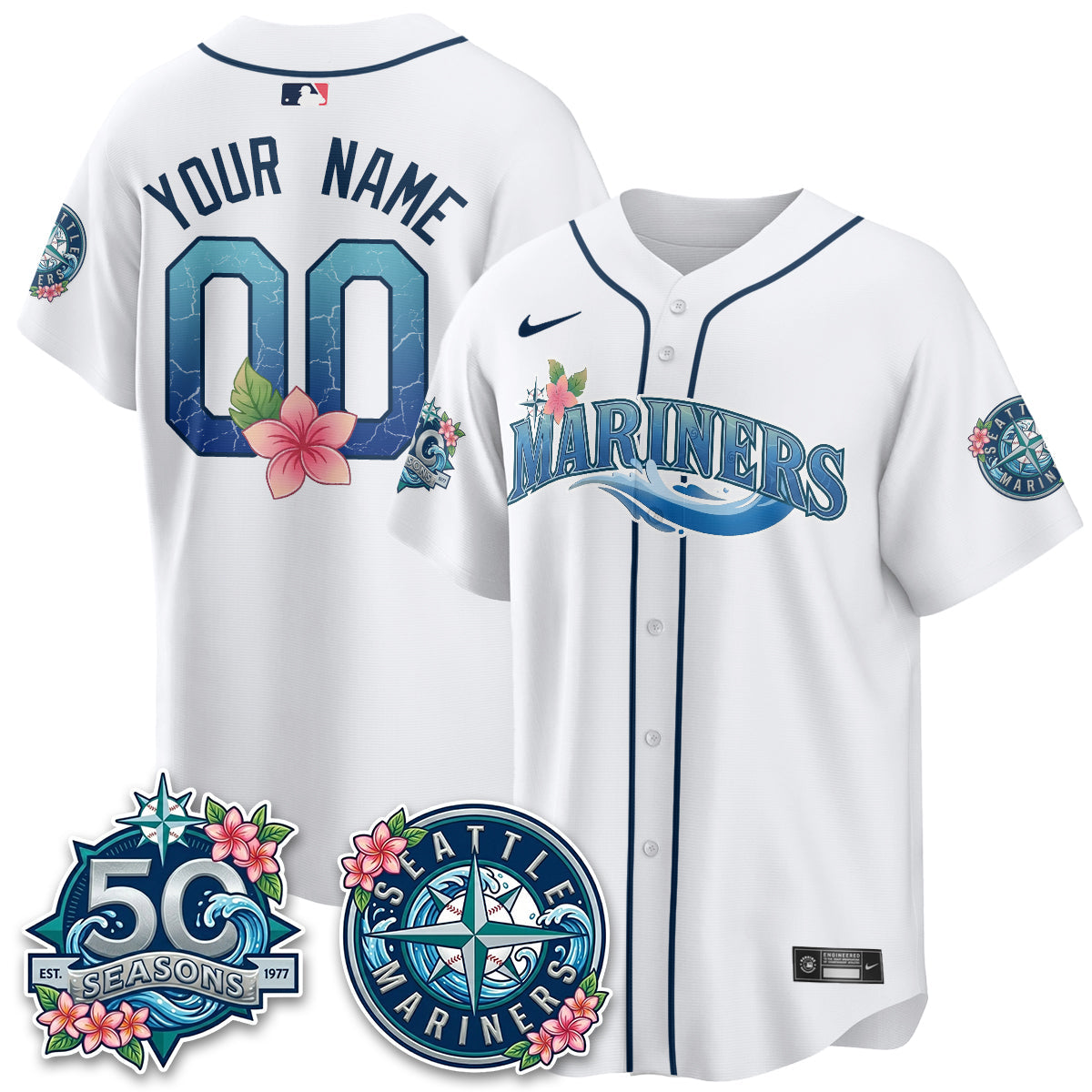 SEA "Aloha Spirit" Vapor Limited Custom Jersey - Printed