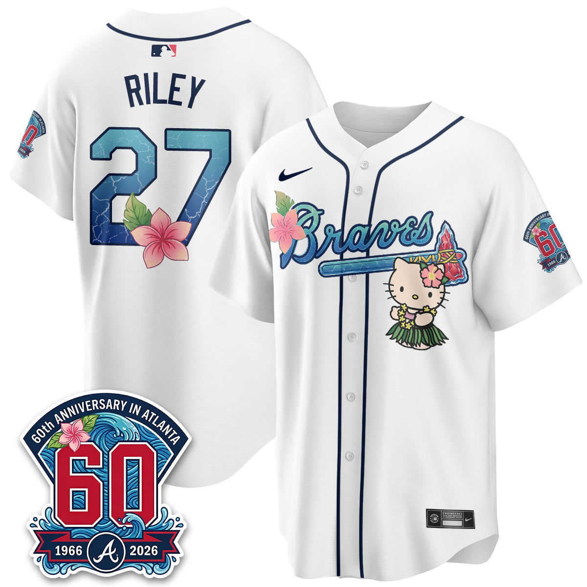 ATL x Meow Aloha Spirit Vapor Jersey - Stitched