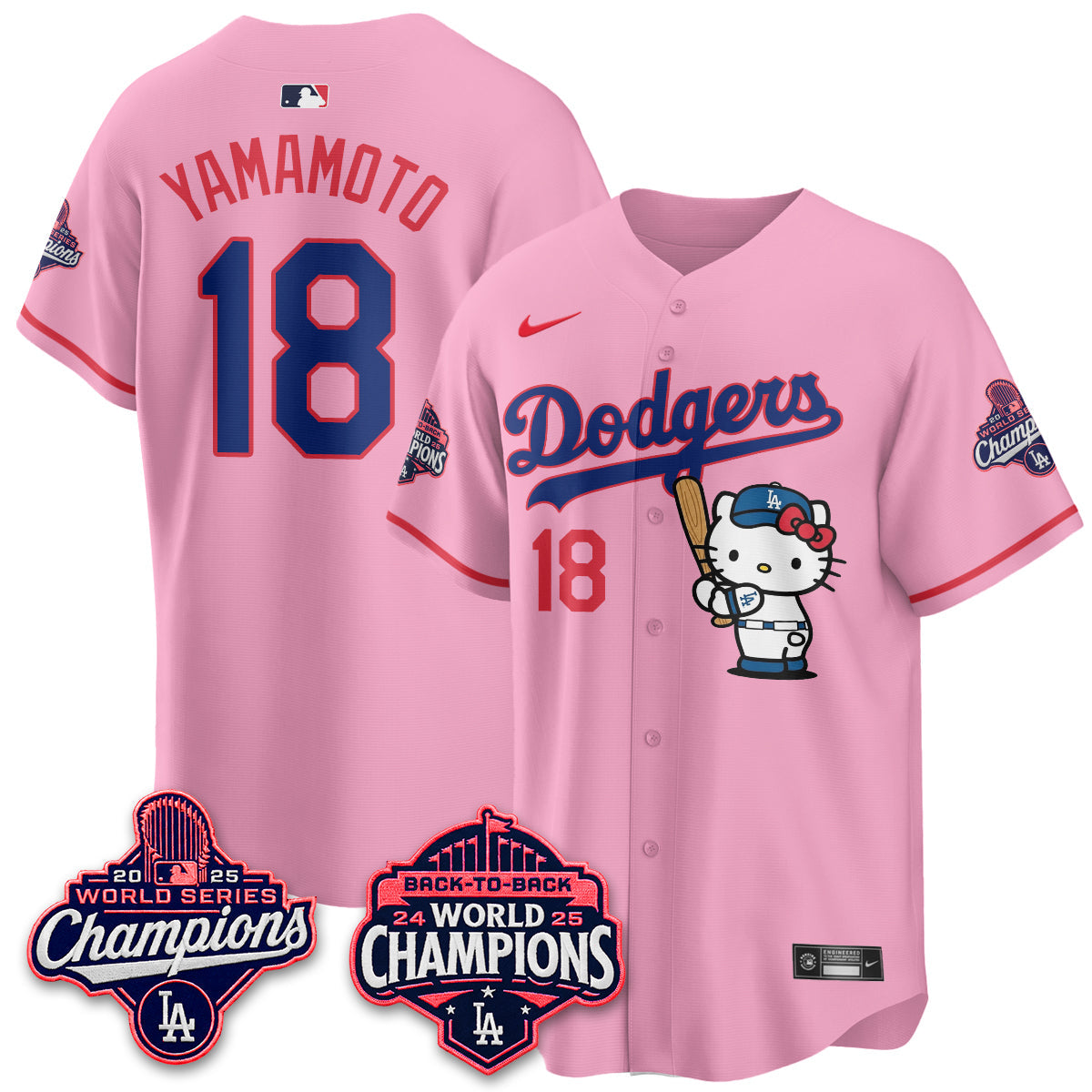 LAD x Meow KT Night 2026 White Edition Jersey - Stitched