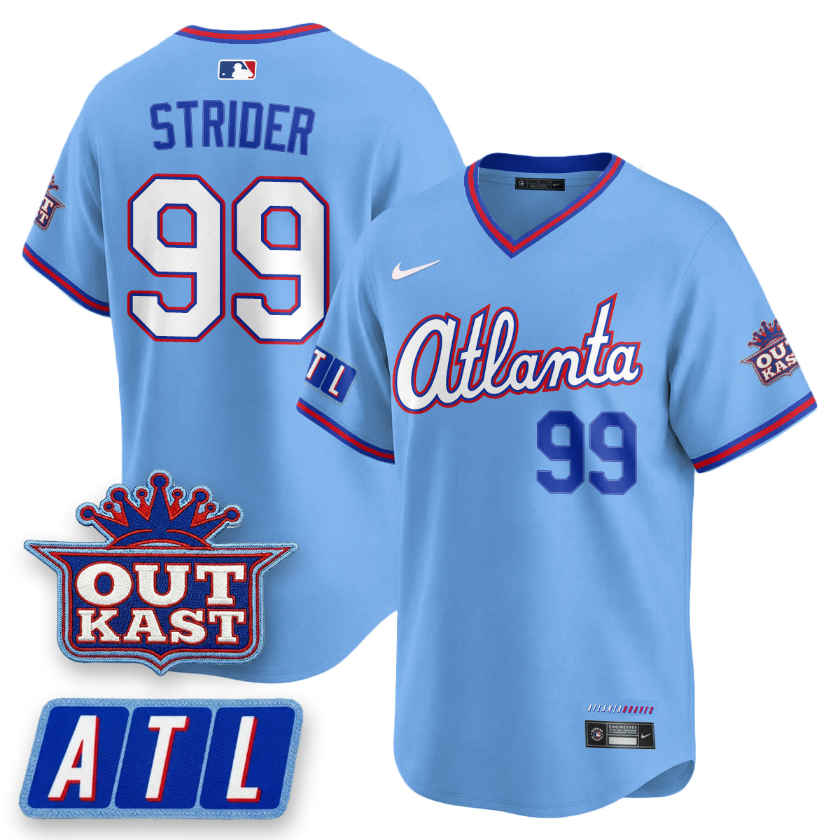 ATL 2026 City Connect x Outkast Patch Vapor Limited Jersey - All Stitched